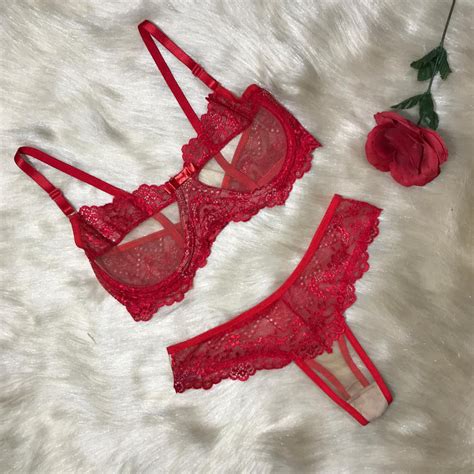kit 5 conjunto lingeries sexys renda luxo sensual lingerie atacado revenda shopee brasil