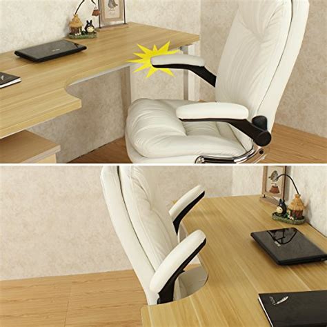I tested the best computer chair for heavy person in the market. YAMASORO Ergonomic Executive Office Chair White,High Back ...