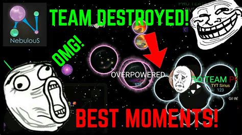 Nebulous Amazing Team Destroyed Best Moments Double Splits Fire