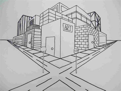 Two Point Perspective Drawing Ideas