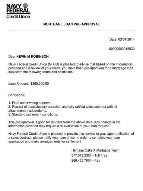 Loan Approval Letter Doc