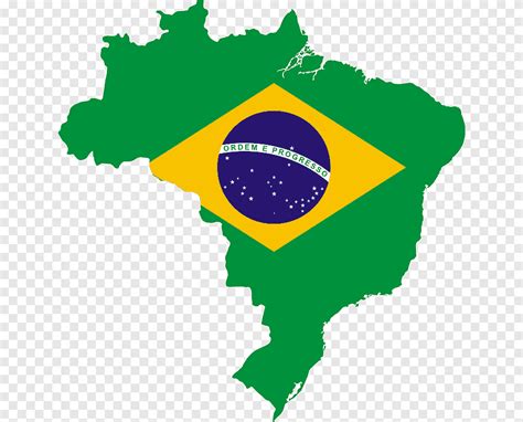 Flag Of Brazil Map National Flag Brazil Flag Vector Map Png Pngegg