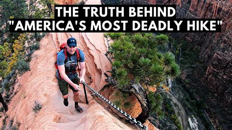 How To Hike Angels Landing The Truth Behind Americas Most Deadly Hike Zion National Park