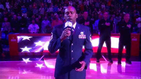Nba National Anthem Clippers Vs Timberwolves Youtube