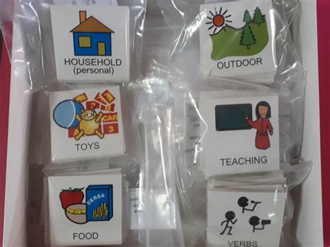 Pecs Symbol Cards Visual Aid Hobbies And Toys Toys And Games On Carousell