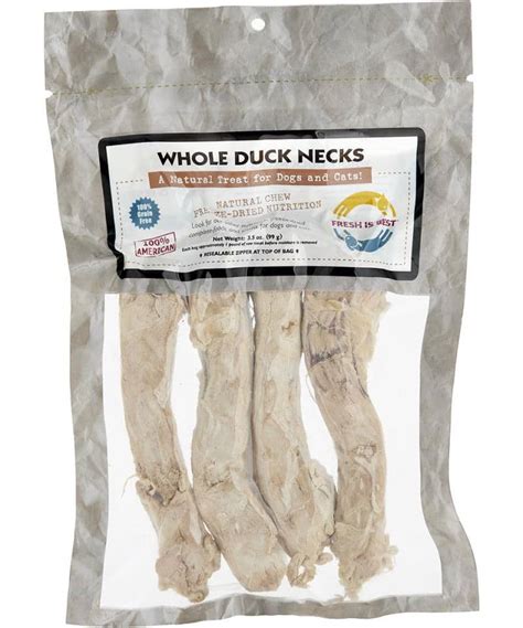 Freeze Dried Whole Duck Necks Cat And Dog Treats Fresh Is Best®