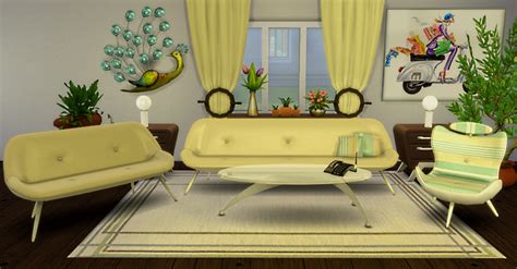 My Sims 4 Blog 13 Recolors Of Loolyharb1′s Sims 2 To 4 Atomic Seating
