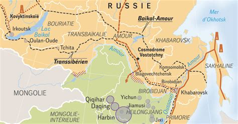 La russie qualifie ces actions d'acte inamical. Frontière sino-russe, par Cécile Marin (Le Monde ...