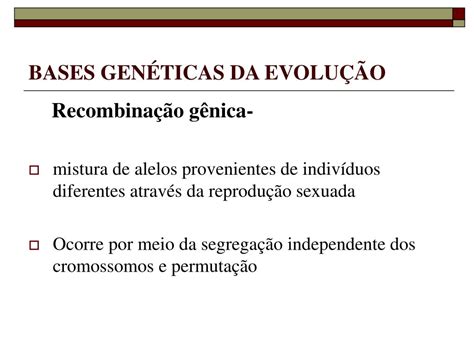 PPT EVOLUÇÃO IDÉIAS E EVIDÊNCIAS PowerPoint Presentation free