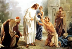 Image result for the blind man bible story