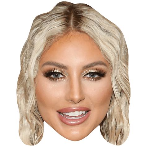 Kayley Gunner Make Up Mask Celebrity Cutouts
