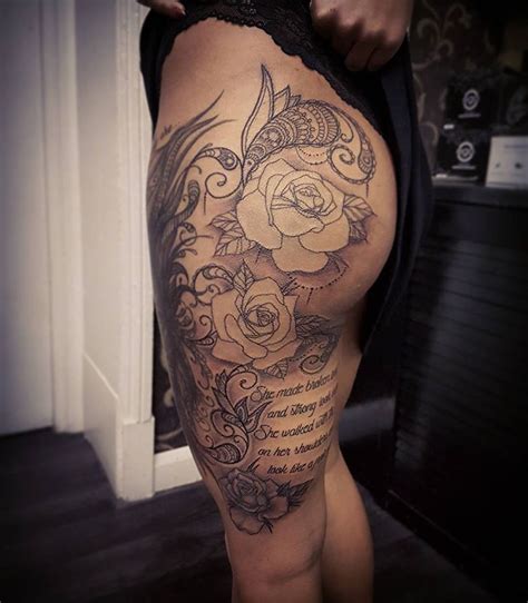How To Choose The Perfect Design For Your Tattoo Thigh Tattoos Women