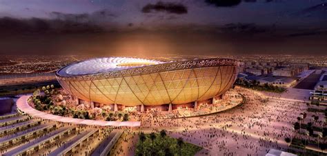 Qatar 2022 World Cup Final Venue Under Construction