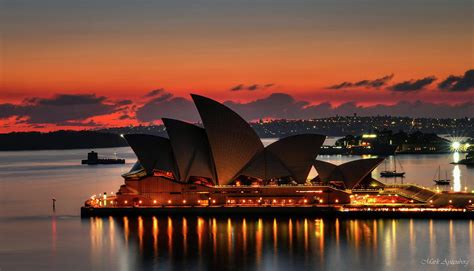 sydney opera house early sunrise photograph by mark ayzenberg