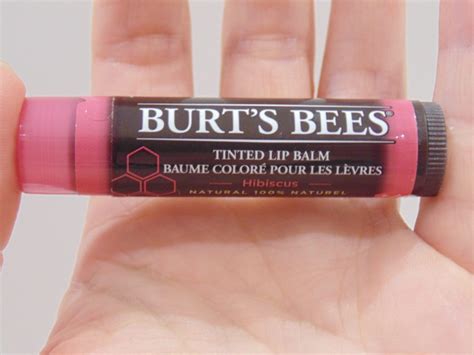 Burt S Bees Tinted Lip Balm Hibiscus Melanie S Fab Finds