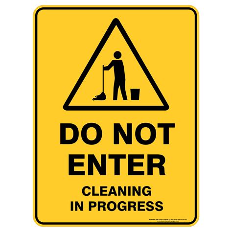 Do Not Enter Cleaning In Progress Buy Now Discount Safety Signs
