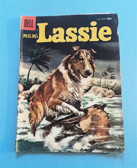 lassie comic book volume 1 no 34 dell nov dec 1957 silver age comics mgm lassie comic book