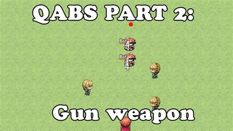 Rpg Maker Mv Qabs Tutorial Part 2 Gun Weapon And Skill Overrides