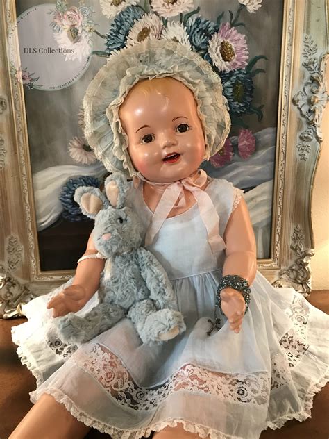 Pin By Clint Golub On Dollys Cottage Vintage Dolls Big Baby Dolls