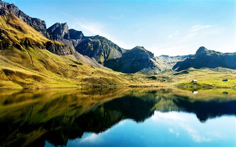 Swiss Alps Lake Facebook Covers Wallpapers Hd