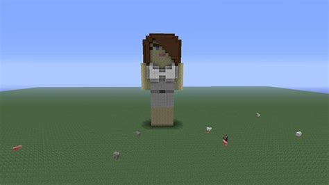 Minecraft Girl Pixel Art