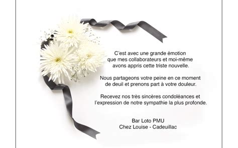 Comment présenter ses condoléances à un proche ? Carte De Condoléances Avec Texte à Imprimer