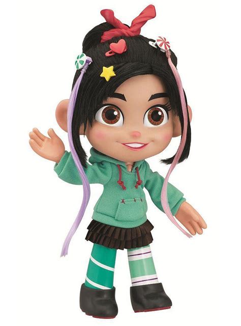 Thinkway Disney Wreck It Ralph Vanellope Von Schweetz Talking Doll Bnib