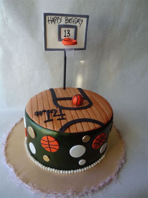B Ball Cool Birthday Cakes Basketball Cake Cakes For Teenagers