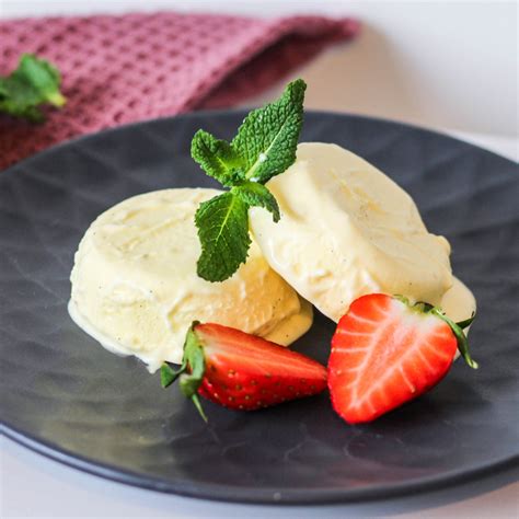 Vanille Parfait Vanilleeis ohne Eismaschine CUISINI Food Blog für