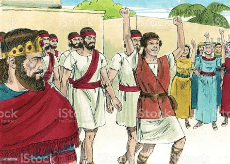 Saul Watches David Celebrate Stock Photo Download Image Now Bible