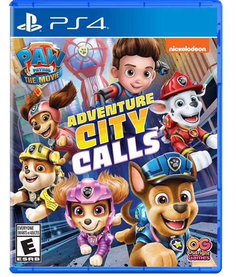 Paw Patrol The Movie Adventure City Calls Playstation 4