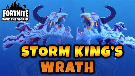 Storm King S Wrath Save The World Fortnite Youtube