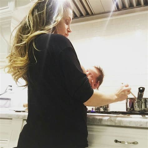 Trish Stratus And Her New Daughter Trish Stratus Baby Blessing Cole