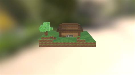 Minecraft House Download Free 3d Model By Juliën Van Beek Julien