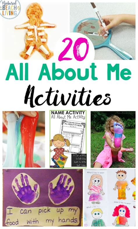25 All About Me Preschool Theme Activities Natural Beach Living