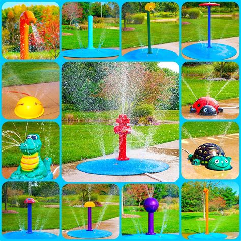Read the information below to get started on your backyard water park. Just attach a garden hose for your backyard splash pad! If ...