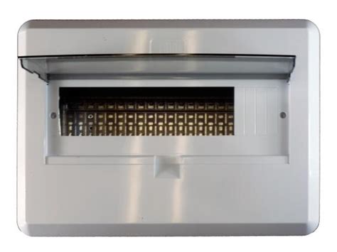 Breaker panel circuit breaker panel consumer unit, or cu electrical panel fuse board electric board fuse box. DB board unpopulated 20 ways flush mounted CBI ELECTRIC ...