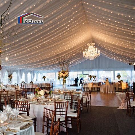 15x30m Outdoor Waterproof White Pvc Coated Marquee Wedding Marriage