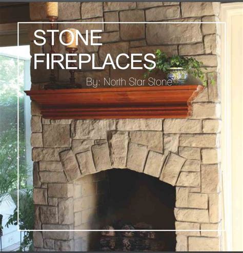 Cobble Stack Stone Veneer Fireplace Pictures North Star Stone Diy