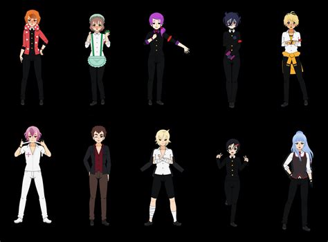 Males Rivals In Yandere Simulator By Hairblue On Deviantart