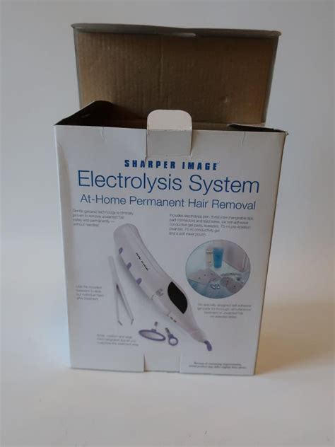 Womens Sharper Image Ah905 Electrolysis Permanent Hair Removal System