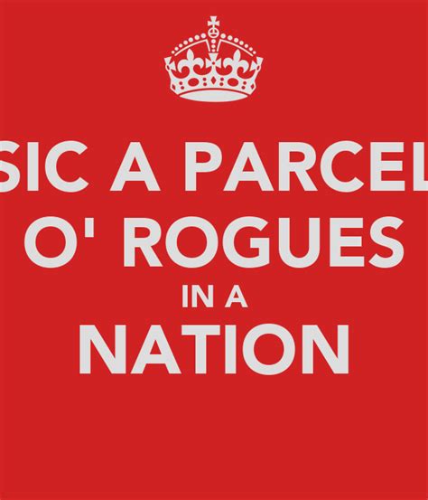 Sic A Parcel O Rogues In A Nation Poster Marion Keep Calm O Matic