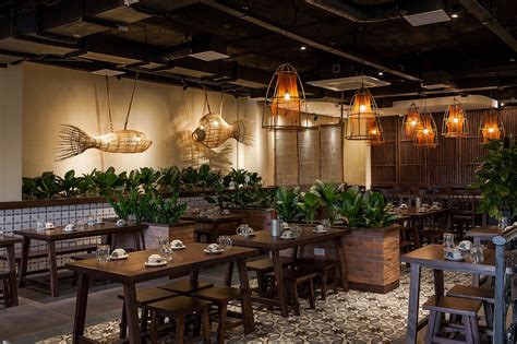 Vietnamese Seafood Restaurant On Behance Restaurant Interior Design