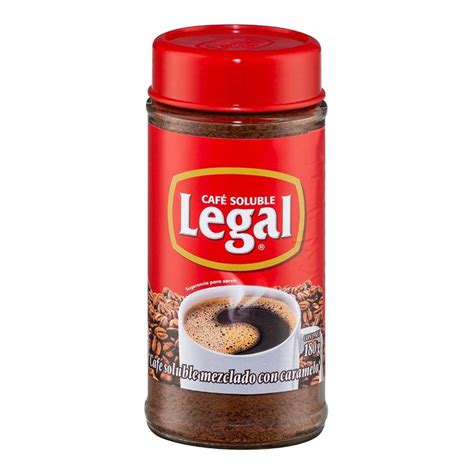 Café Soluble Legal Mezclado Con Azúcar 180 G Walmart