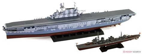 Uss Aircraft Carrier Cv Hornet W Ijn Yugumo Class Destroyer Makigumo Plastic Model Images List