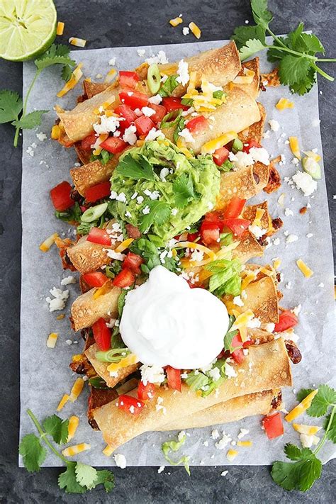 These Easy Vegetarian Taquitos Make A Great Party Appetizer Or Main