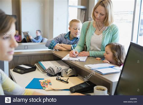 Child Parent Paperwork Hi Res Stock Photography And Images Alamy