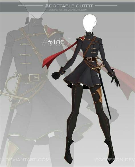 General Outfits Anime Outfits Fantasy Clothing Hero Outfits