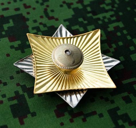 Russian Military Uniform Award Chest Badge Marines Anchor