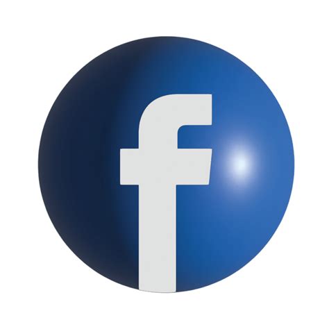 3d Facebook Logo Png Free Download 20840281 Png